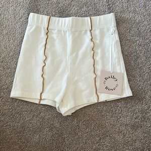 Bailey Rose Ruffle Seam Shorts